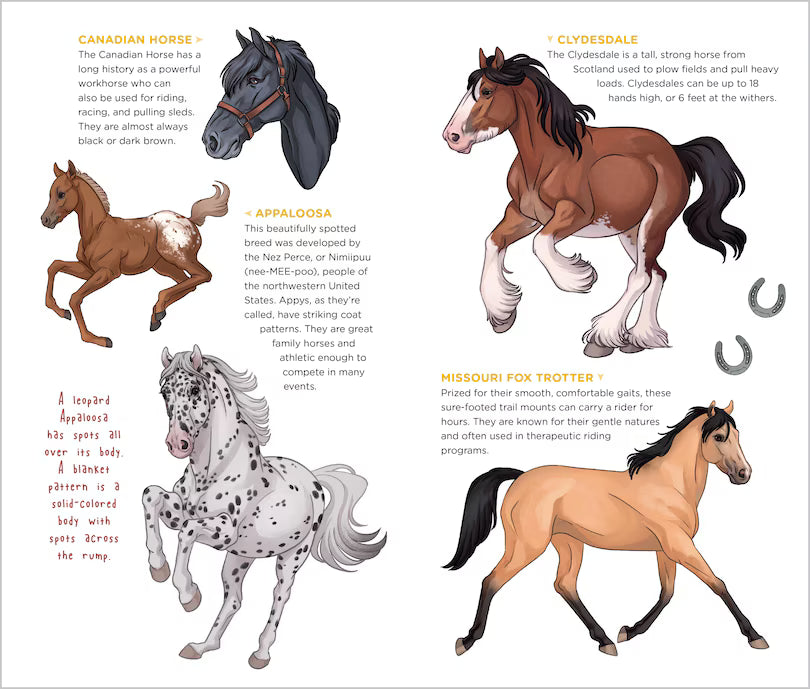 Tattoos That Teach Happy Herd of Horses & Ponies