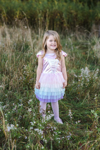 Great Pretenders Rainbow Ruffle Tutu Dress 5-6YRS