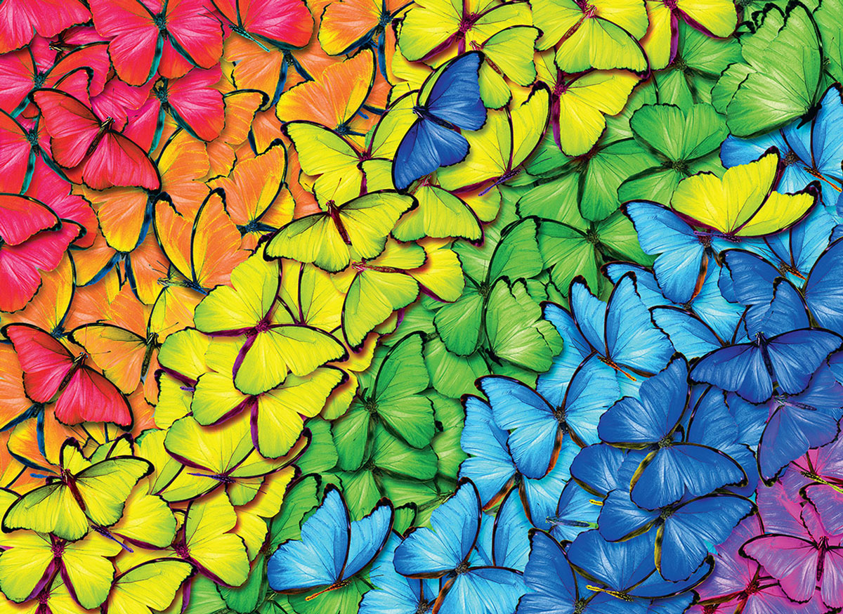 Eurographics Butterfly Rainbow 1000 Pieces
