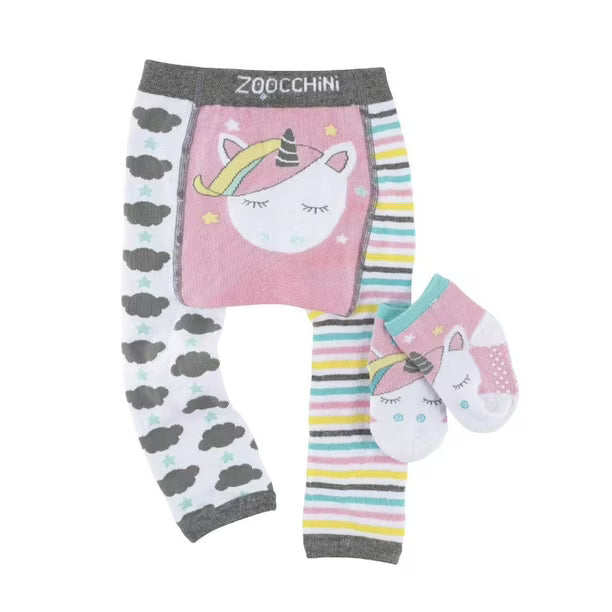 Allie Allicorn 3pc Legging & Sock Set 12-18 Months