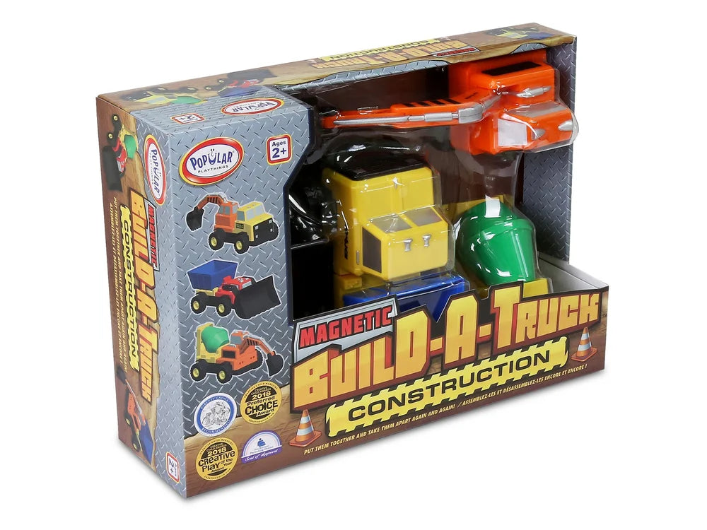 Popular Playthings Magnetic Build-A-Truck