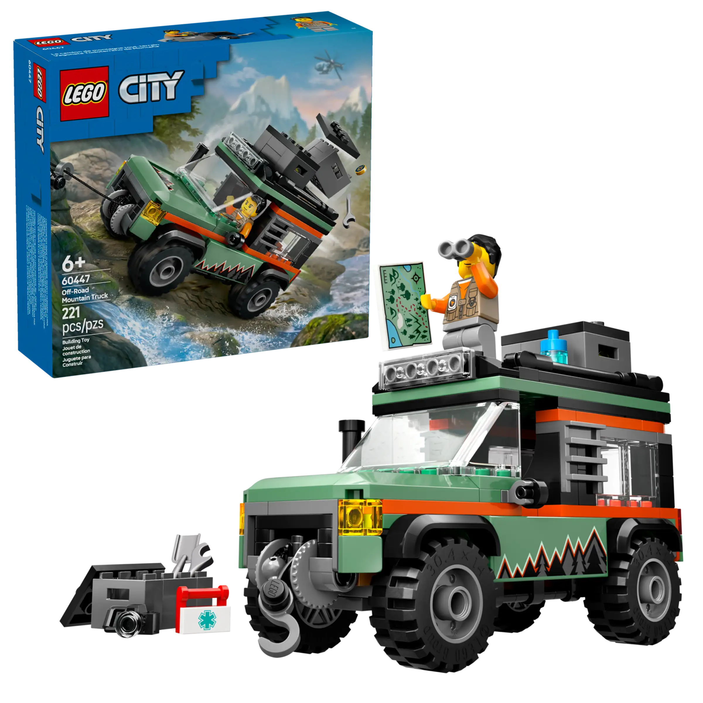 Lego City Off-Road 4x4 Mountain 60447