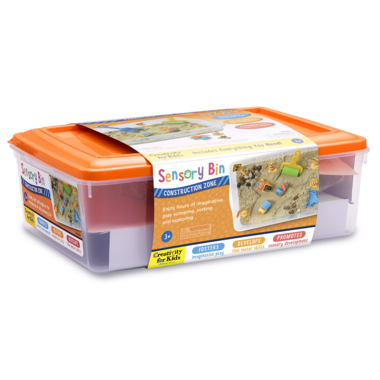Creativity for Kids Construction Sensory Bin