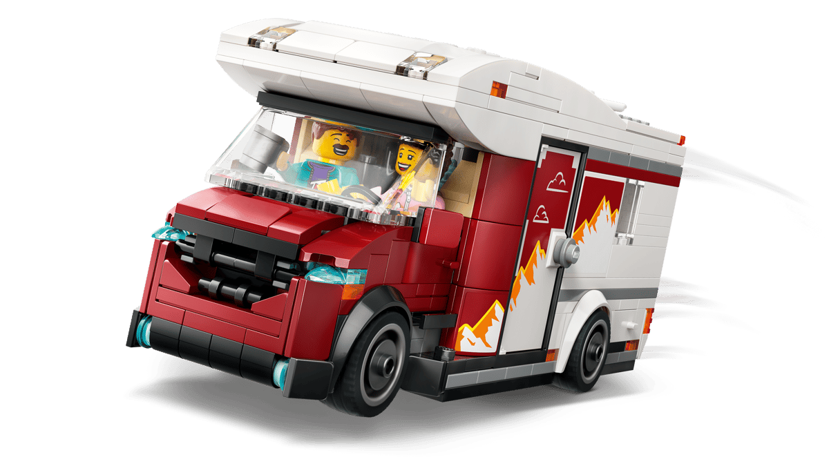 Lego City Holiday Adventure Camper Van 60454