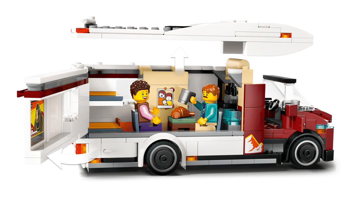 Lego City Holiday Adventure Camper Van 60454