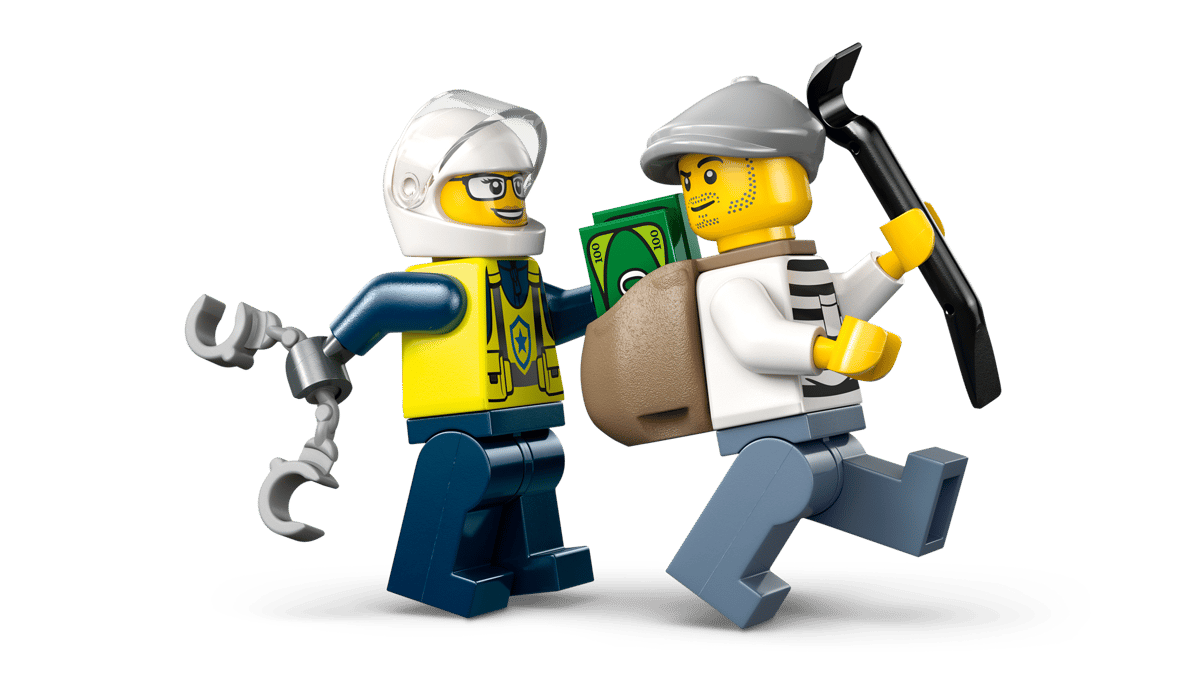 Lego City Police Motorcycle Chase 60455