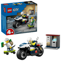 Lego City Police Motorcycle Chase 60455
