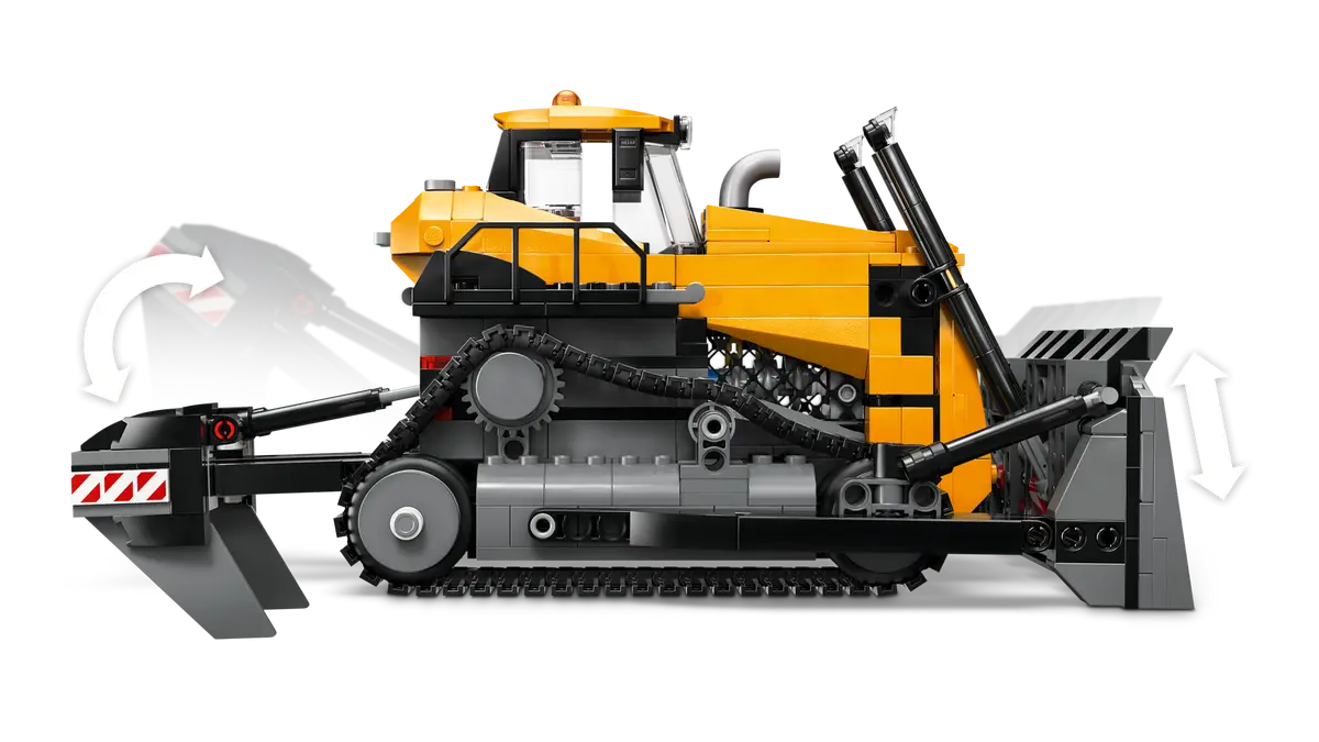 Lego City Yellow Bulldozer 60466