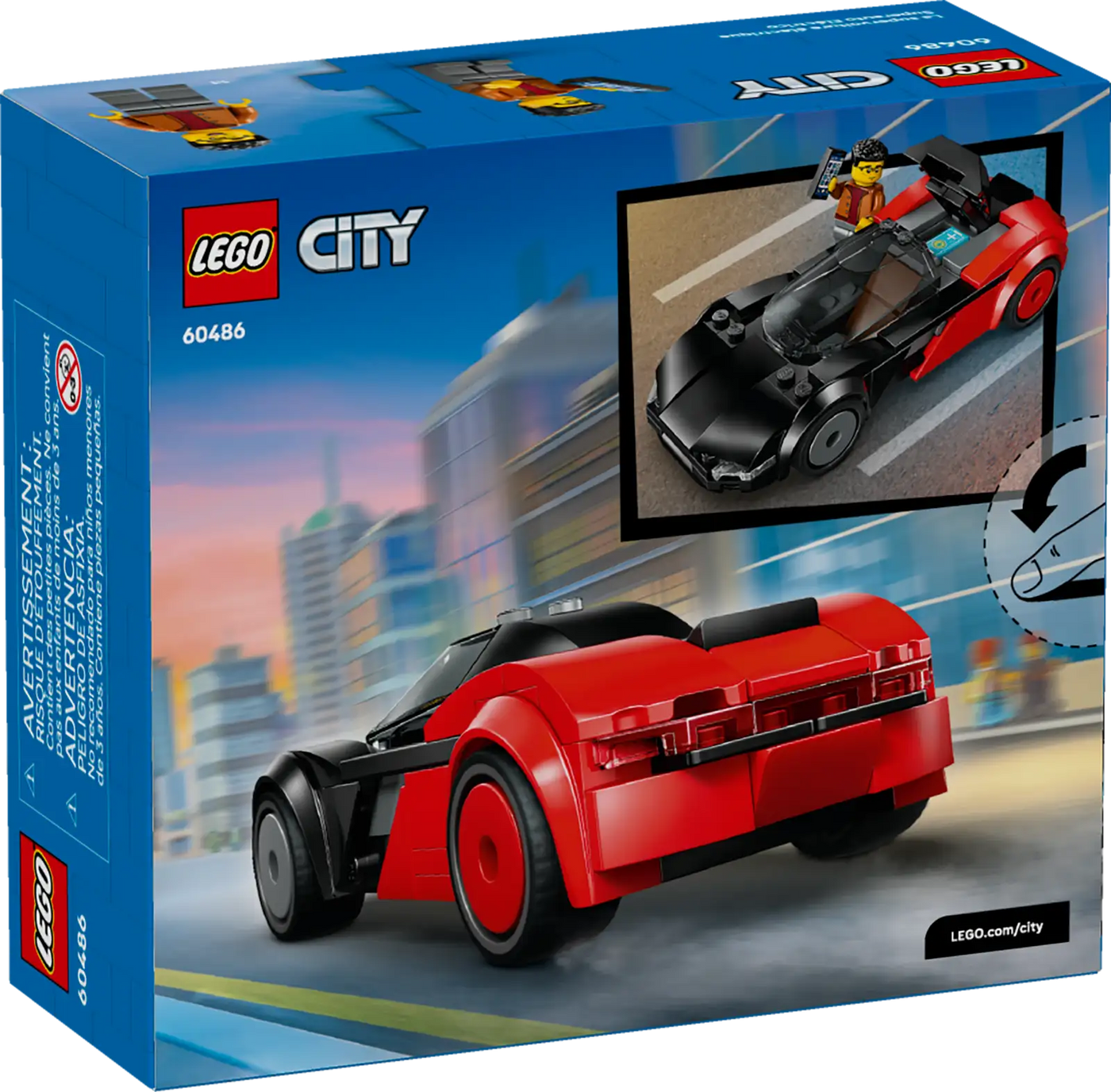 Lego City EV Supercar 60486