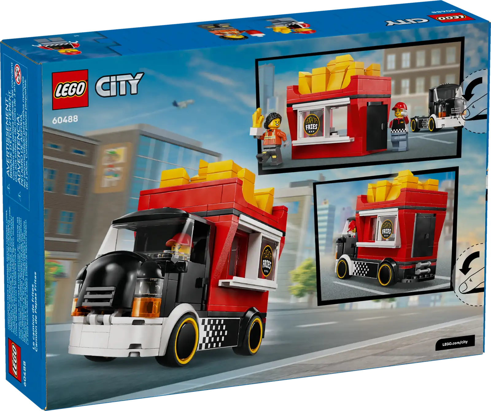 Lego City Fries Food Truck 60488