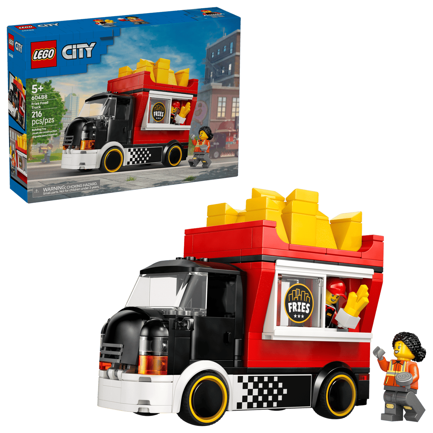 Lego City Fries Food Truck 60488