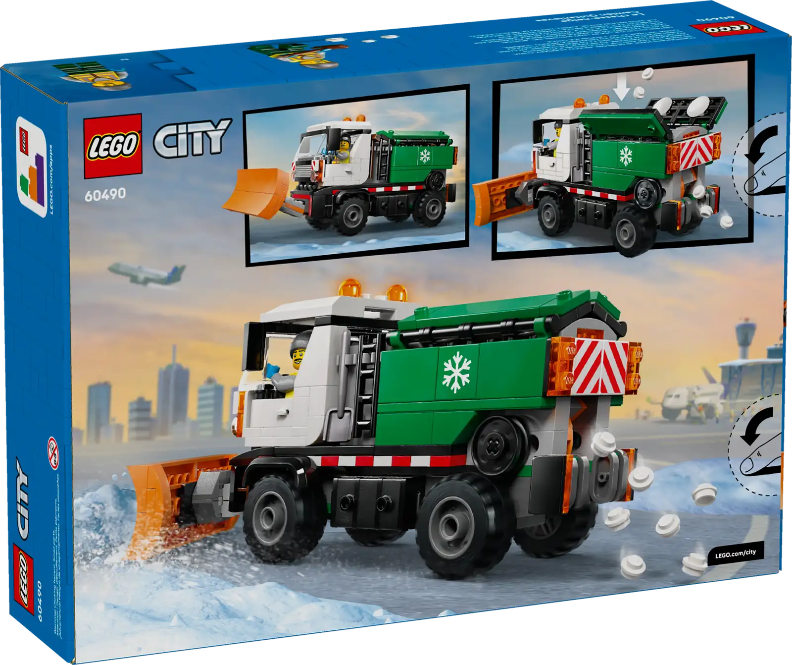 Lego City Snowplow 60490
