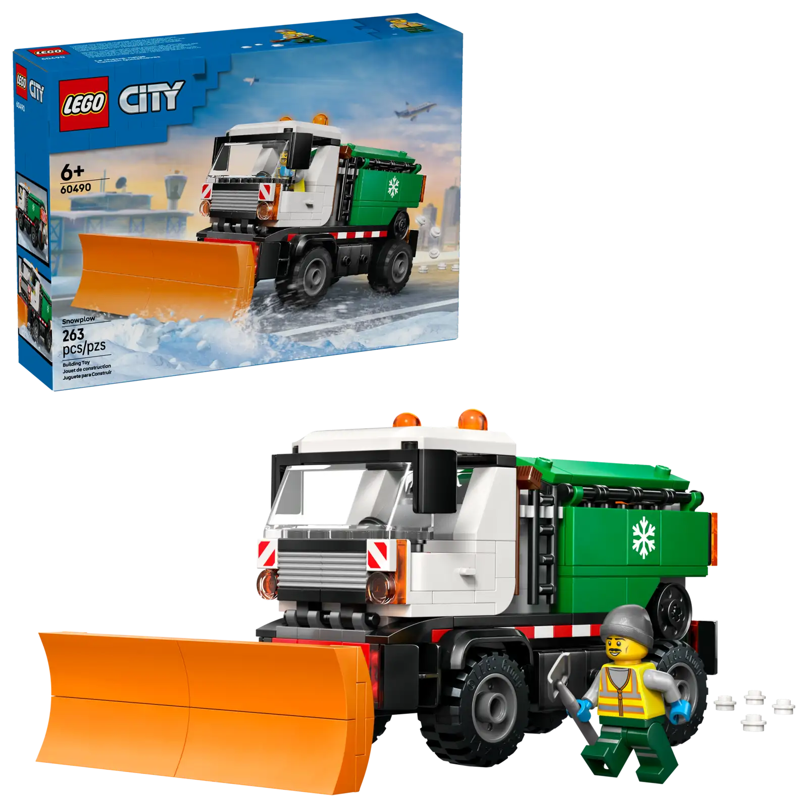 Lego City Snowplow 60490