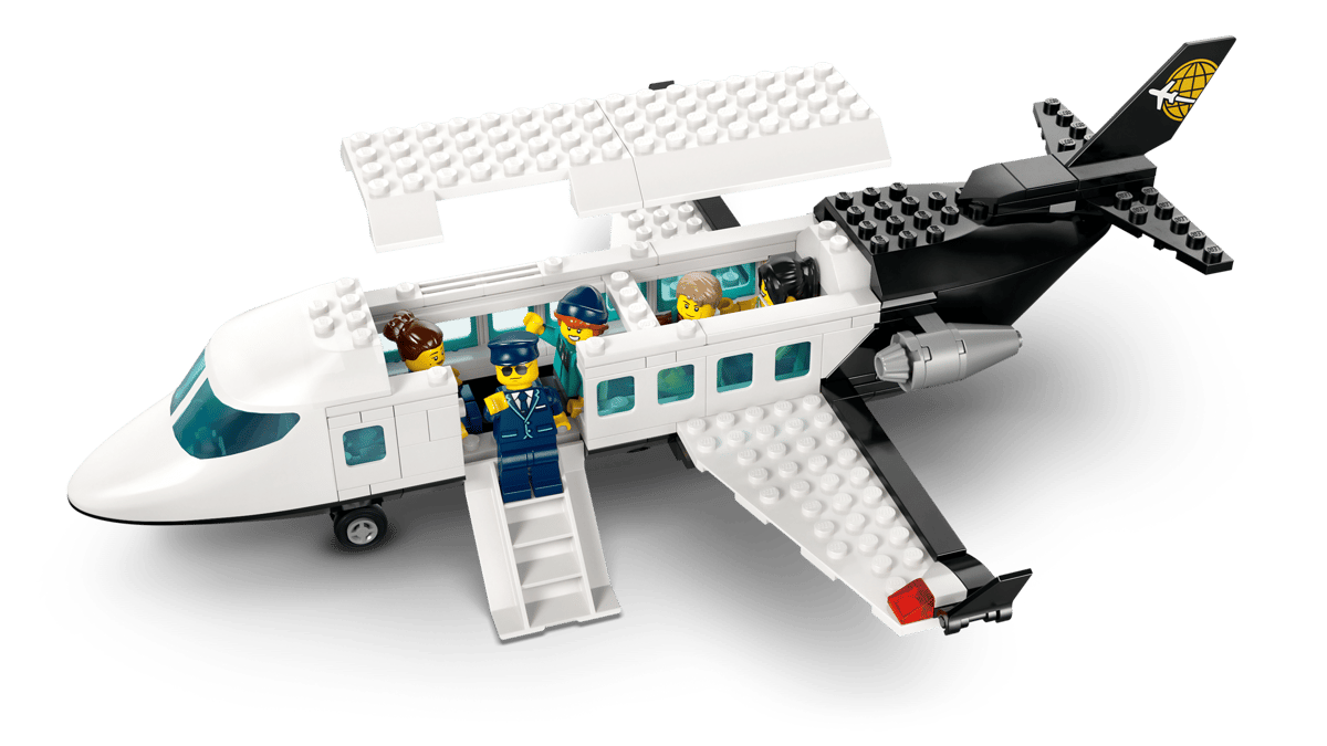 Lego City Airport With Airplane