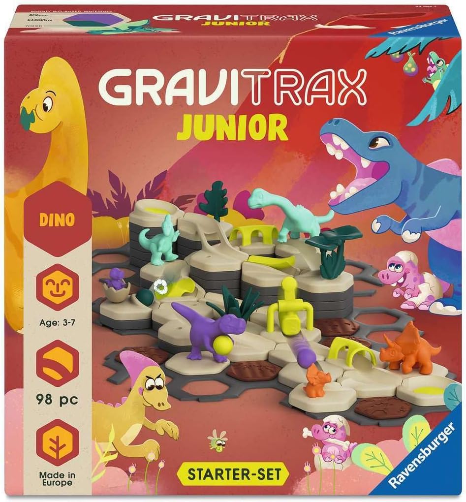 Ravensburger GraviTrax Junior: Dinosaur Starter Set