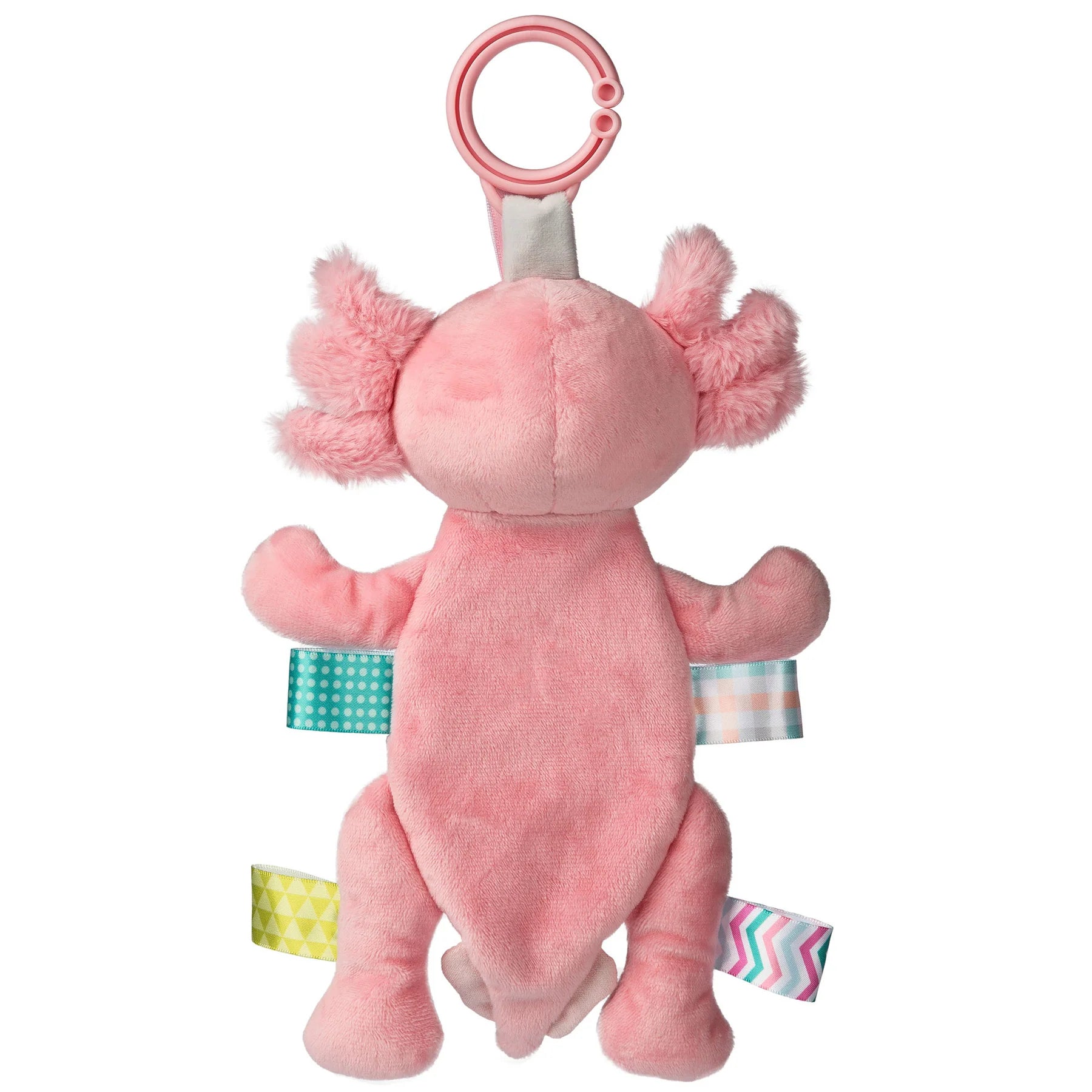 Mary Meyer Pink Axolotl Taggies Crinkies