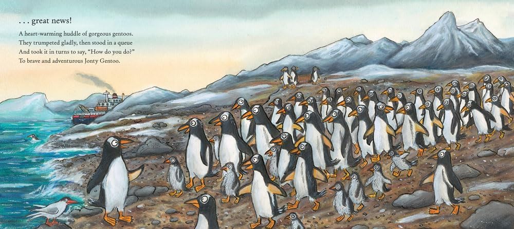 Jonty Gentoo: The Adventures Of A Penguin - Julia Donaldson
