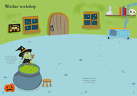 Usborne Little First Stickers Halloween