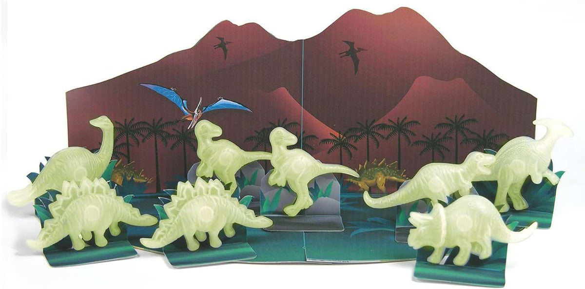 4M Glow In The Dark 3D Dinosaurs