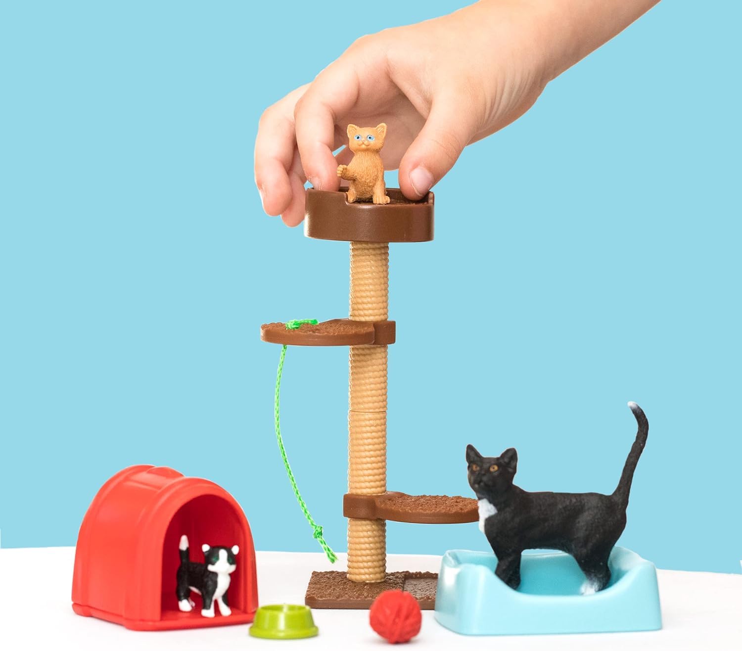 Schleich Fram World Playtime with Cats