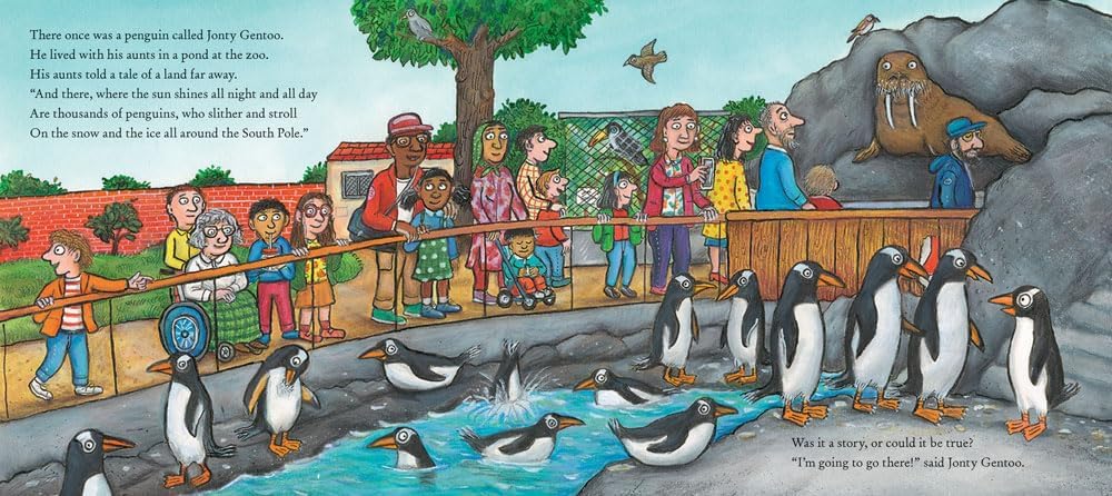 Jonty Gentoo: The Adventures Of A Penguin - Julia Donaldson