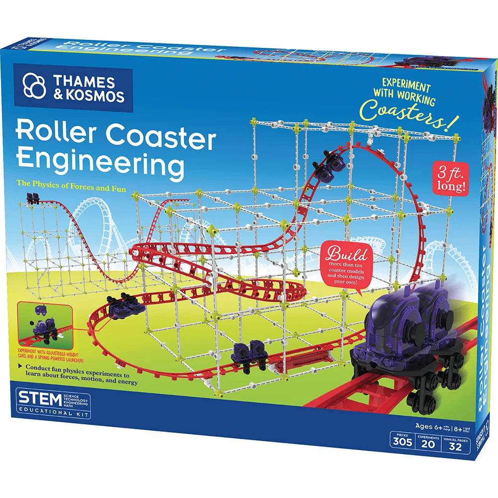 Thames & Kosmos Roller Coaster Engineering