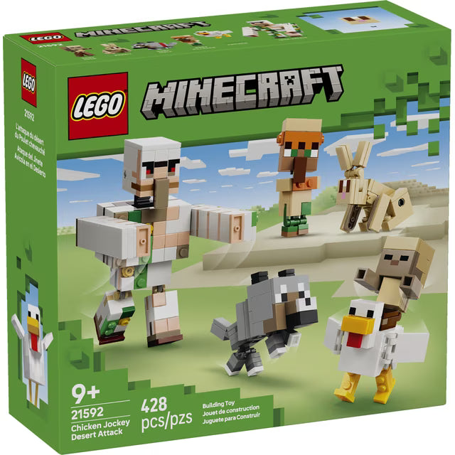Lego Chicken Jockey Desert Attack - Lego Minecraft 21592
