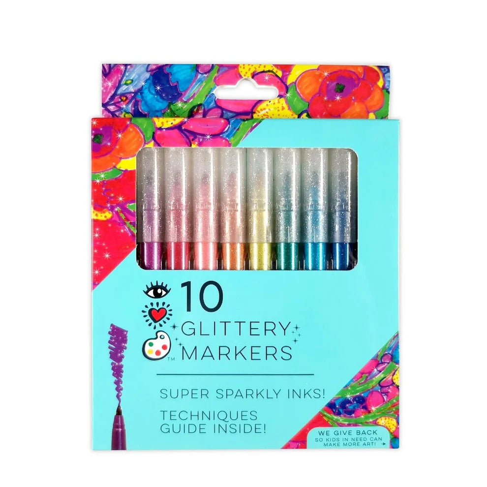i Heart Art 10 Glitter Markers