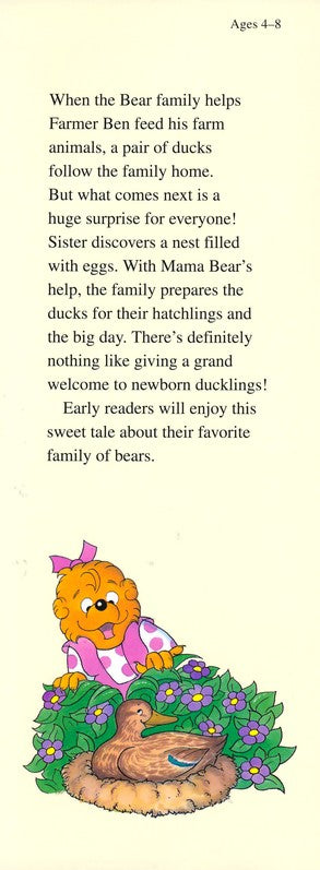 I Can Read: Level 1 The Berenstain Bears And The Ducklings
