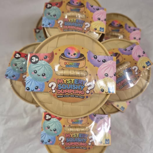 Rainbow Surprise Mystery Squishy Dumpling