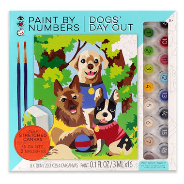 i Heart Art Dog's Day Out Paint By Numbers