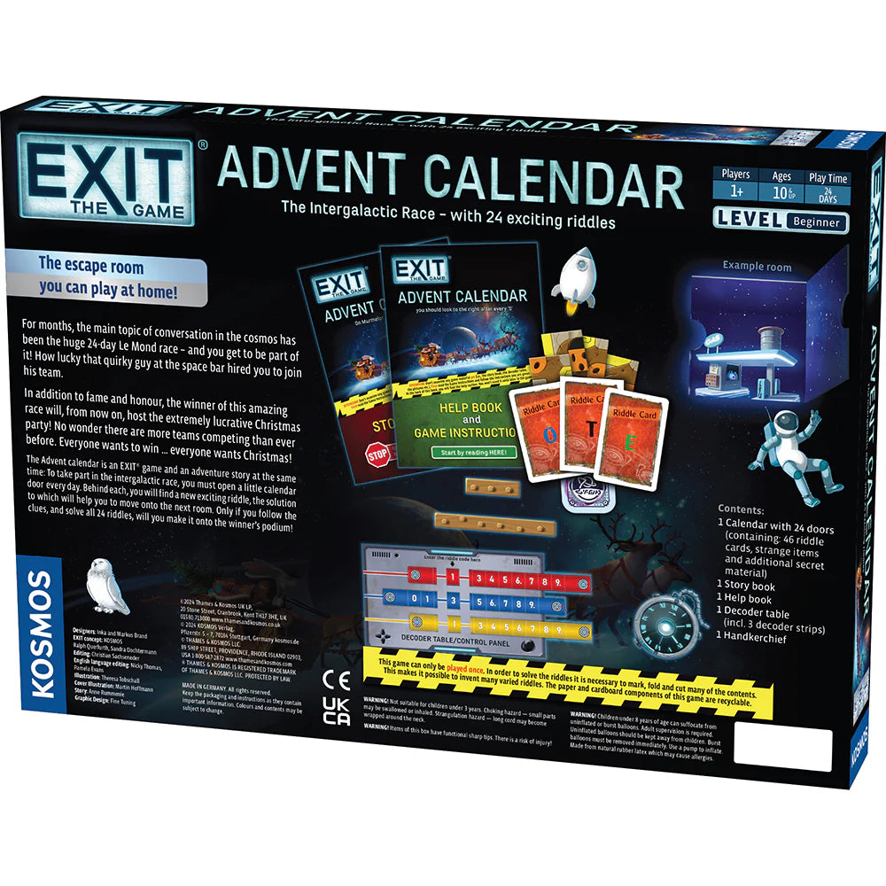 Thames & Kosmos Exit:The Game - Advent Calendar - The Intergalactic Race