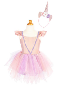 Great Pretenders Shimmer Unicorn Dress & Headband 3-4YR