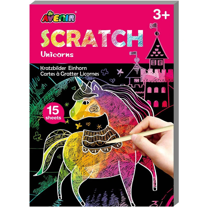 Avenir Mini Scratch Books Assorted
