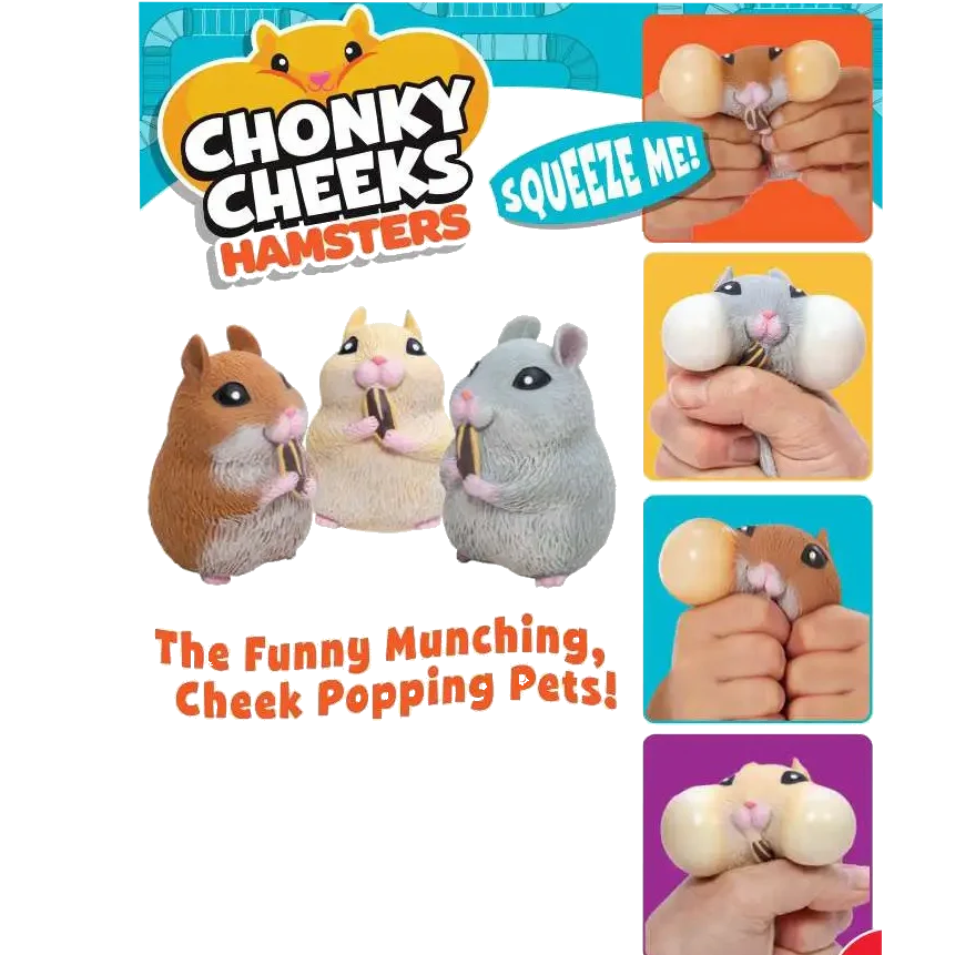 Schylling Chonky Cheeks Hamster