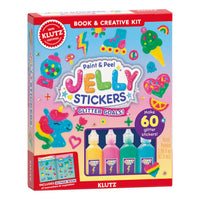 Klutz Paint & Peel Jelly Stickers: Glitter Goals
