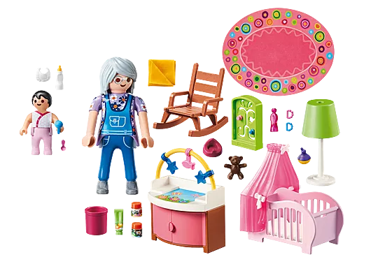 Nursey - Playmobil Dollhouse 70210