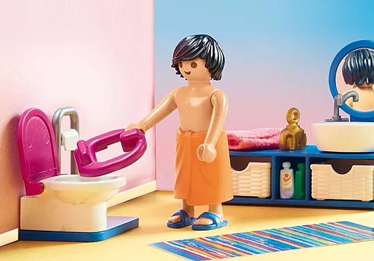 Bathroom with Tub - Playmobil Dollhouse 70211