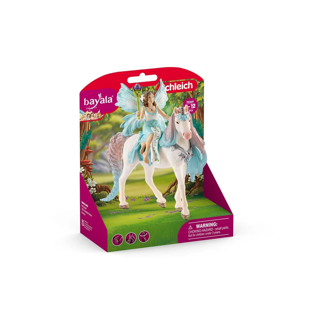 Fairy Eyela With Princess Unicorn - Schleich Bayala  70569