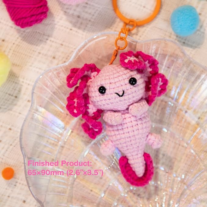 Crochet Love Axolotl