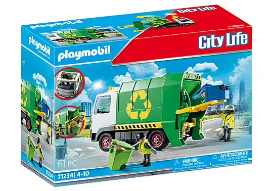 Recycling Truck -  Playmobil City Life 71234