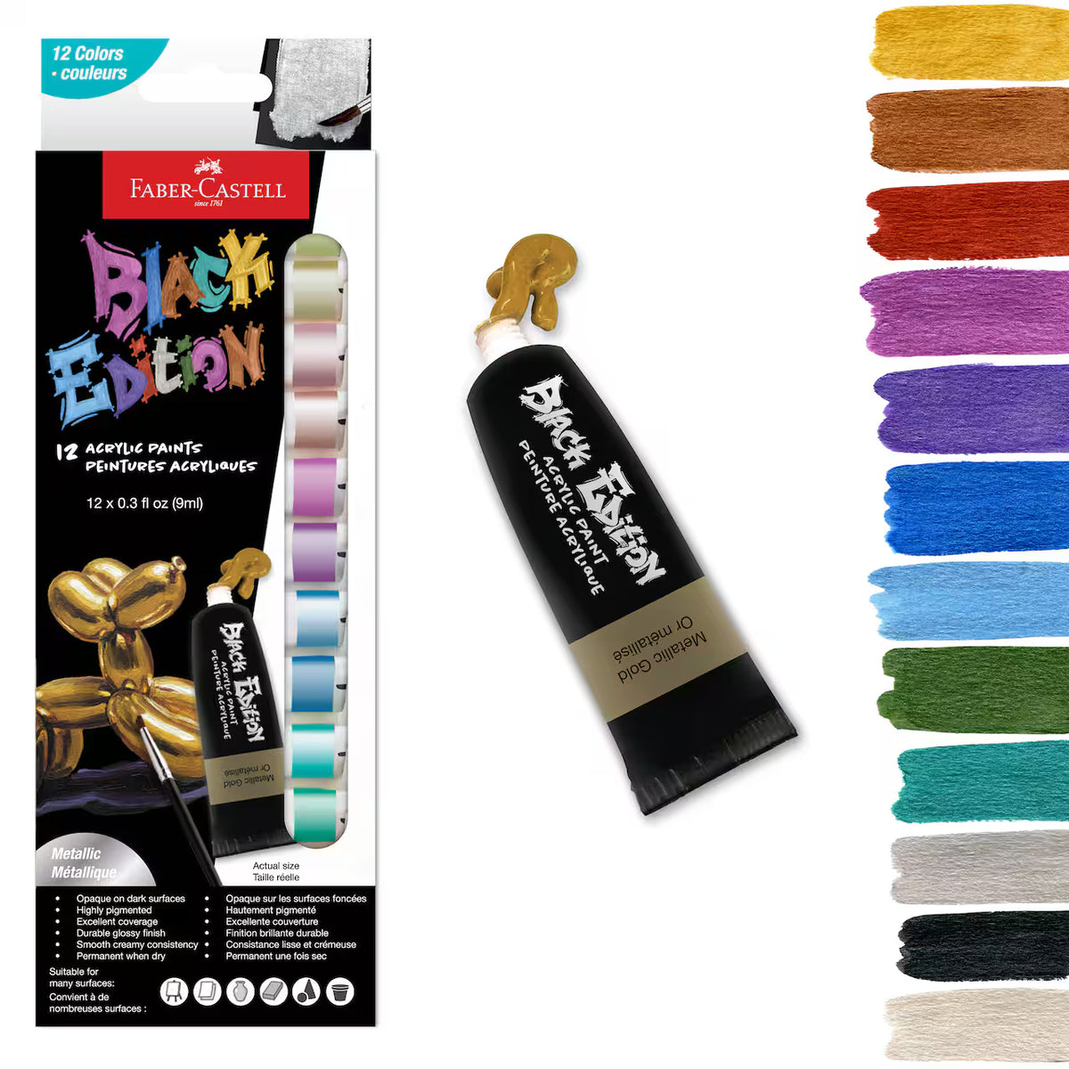 Faber-Castell Acrylic Metallic Paints