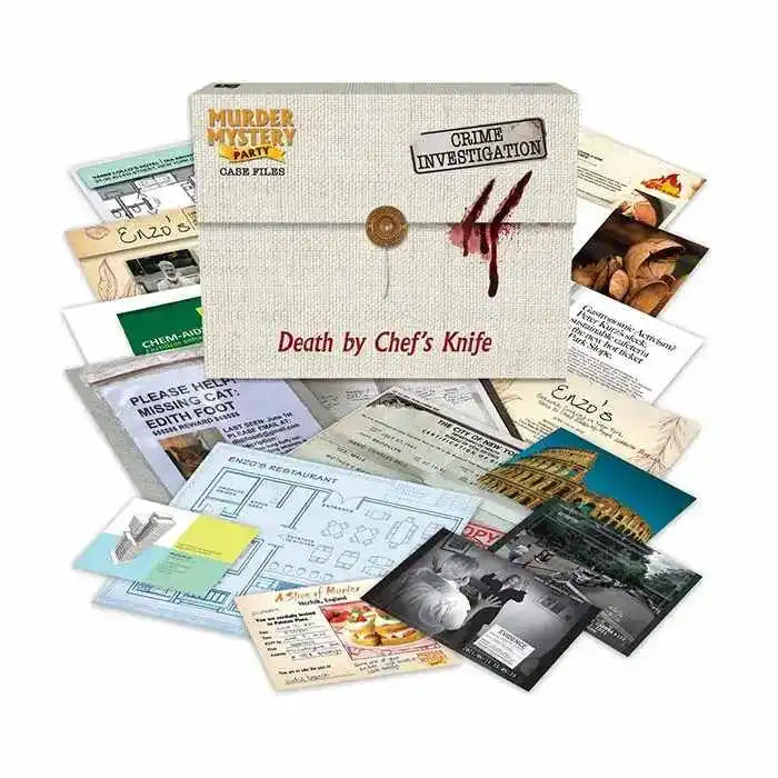Death By Chef's Kiss - Murder Mystery Party Case Files