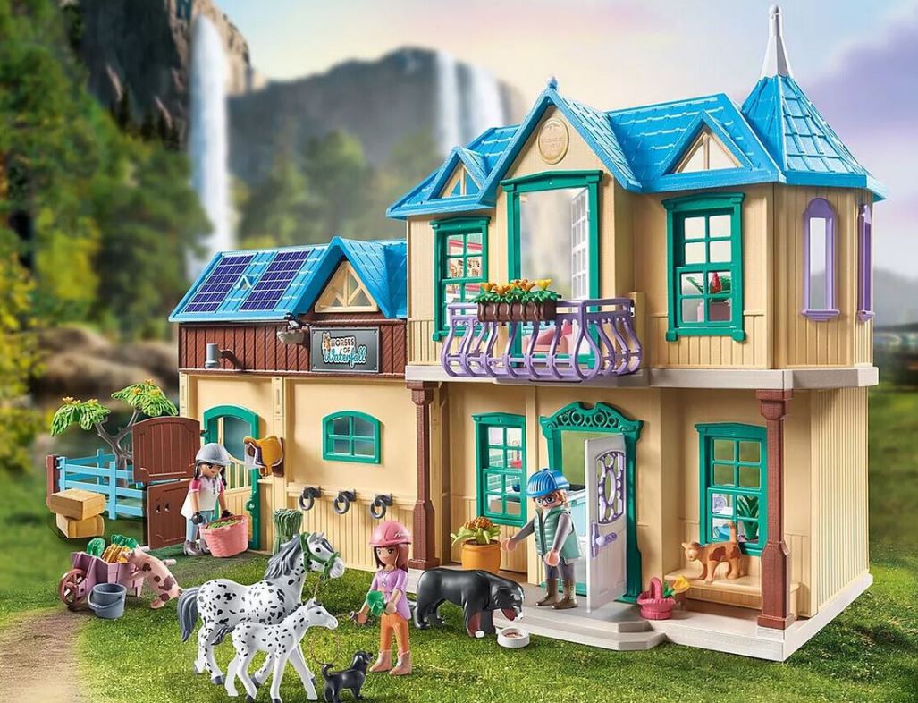 Playmobil Horses Of Waterfall Waterfall Ranch 71351