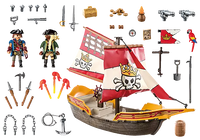 Small Pirate Ship  - Playmobil Pirates 71418