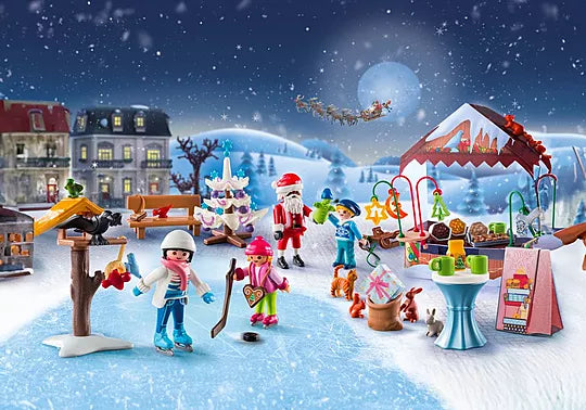 Trip to the Christmas Market - Playmobil Advent Market 71472