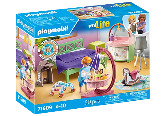 Nursery Room With Play Corner -Playmobil My Life  71609