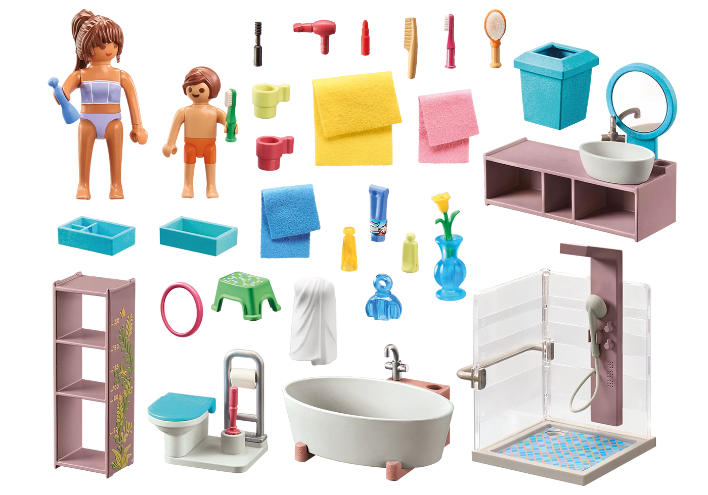 Bathroom - Playmobil My Life 71611