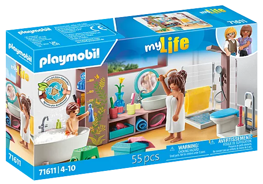 Bathroom - Playmobil My Life 71611