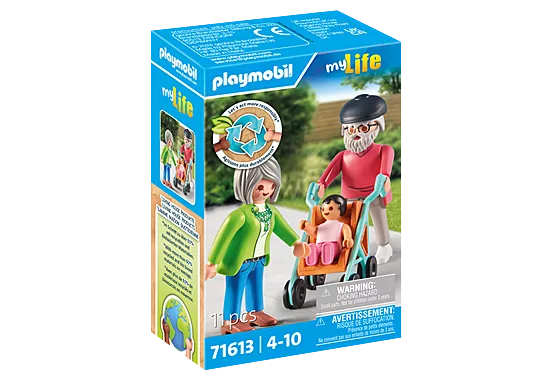 Grandparents & Baby  - Playmobil My Life 71613
